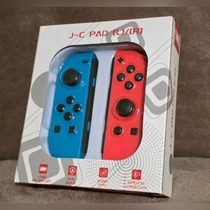 Wireless Controller for Switch - Vibrant Red and Blue